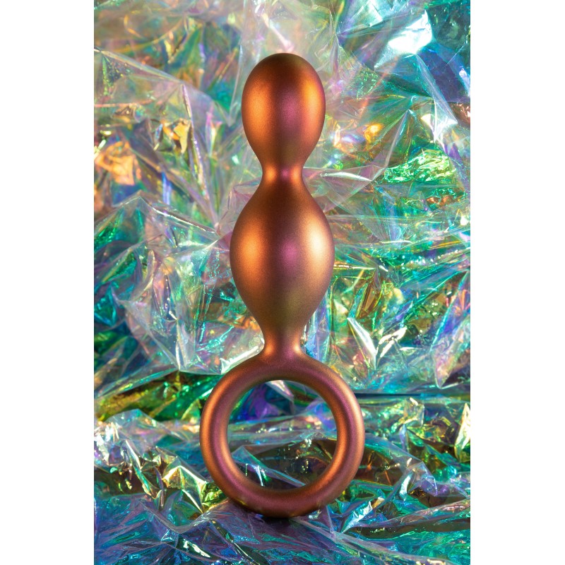 ANAL ADVENTURES MATRIX DUO LOOP PLUG COPPER